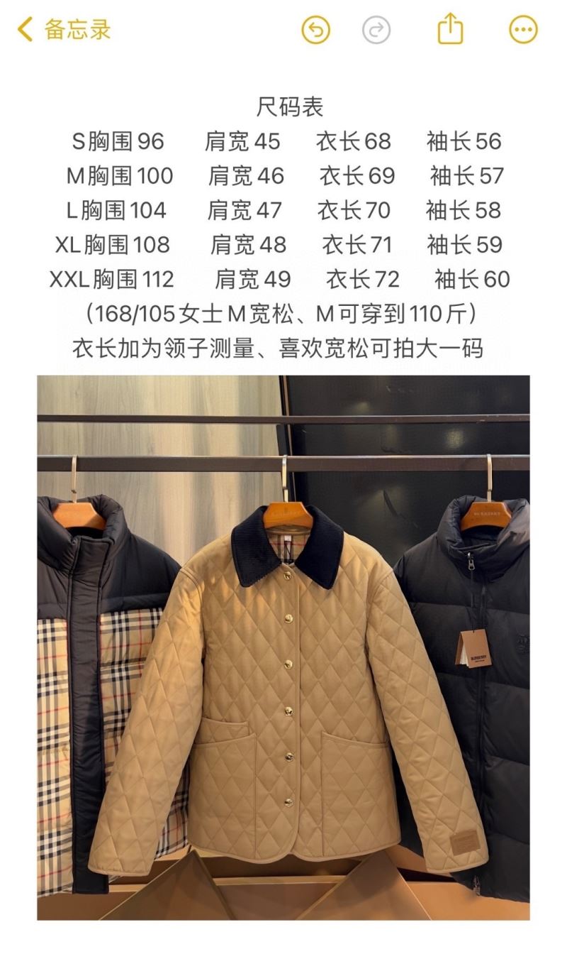 Burberry Down Jackets